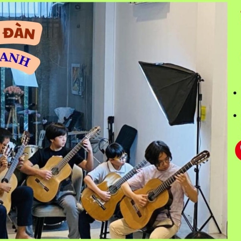 Cơ Hội Vàng Dịp Lễ 2/9 – Đăng Ký Học Guitar Ngay Kẻo Lỡ!