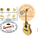 Đàn Guitar QUEEN’S AC - 101T ĐƯỢC ĐÓNG TẠI VIỆT NAM