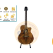 Đàn Guitar QUEEN’S AC – 208VIPF ĐƯỢC GIA CÔNG ĐÓNG Ở VIỆT NAM