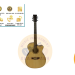 Đàn Guitar QUEEN’S AC – 301T ĐƯỢC GIA CÔNG ĐÓNG Ở VIỆT NAM