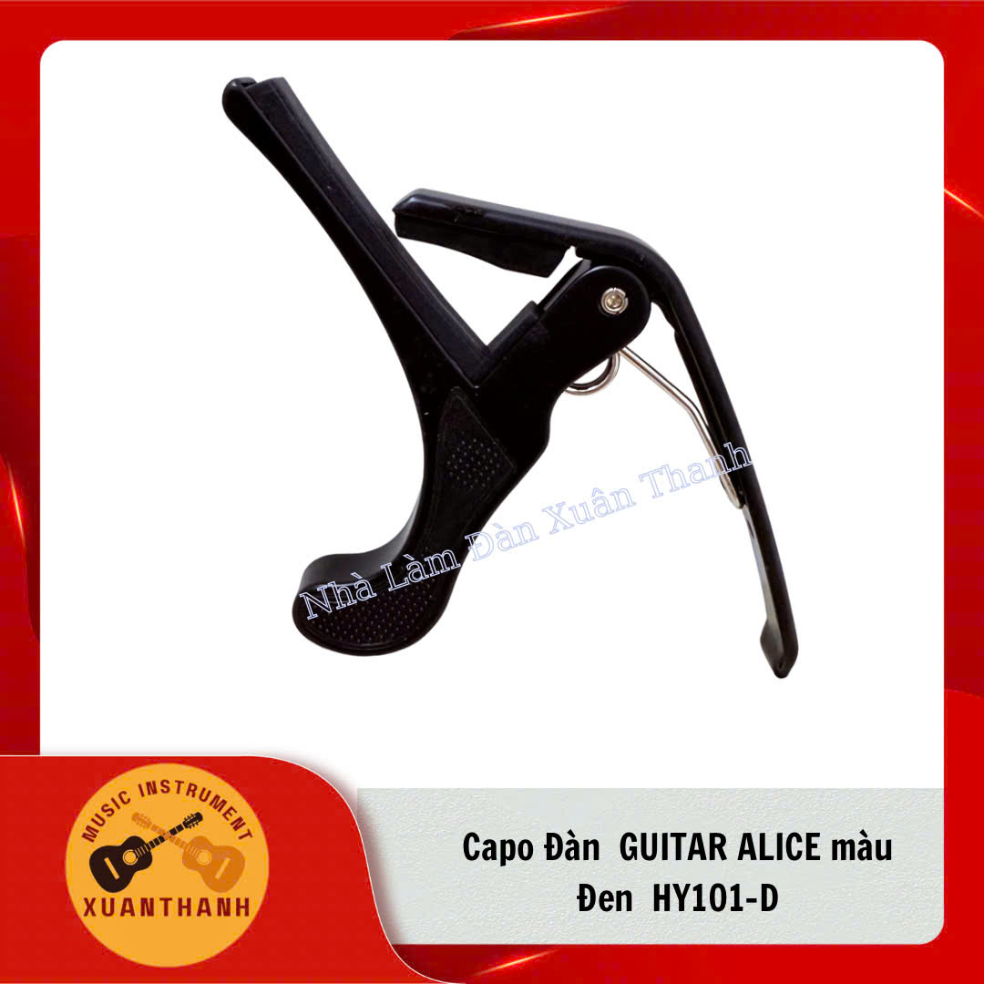 Capo Đàn GUITAR ALICE HY-101 - Đen