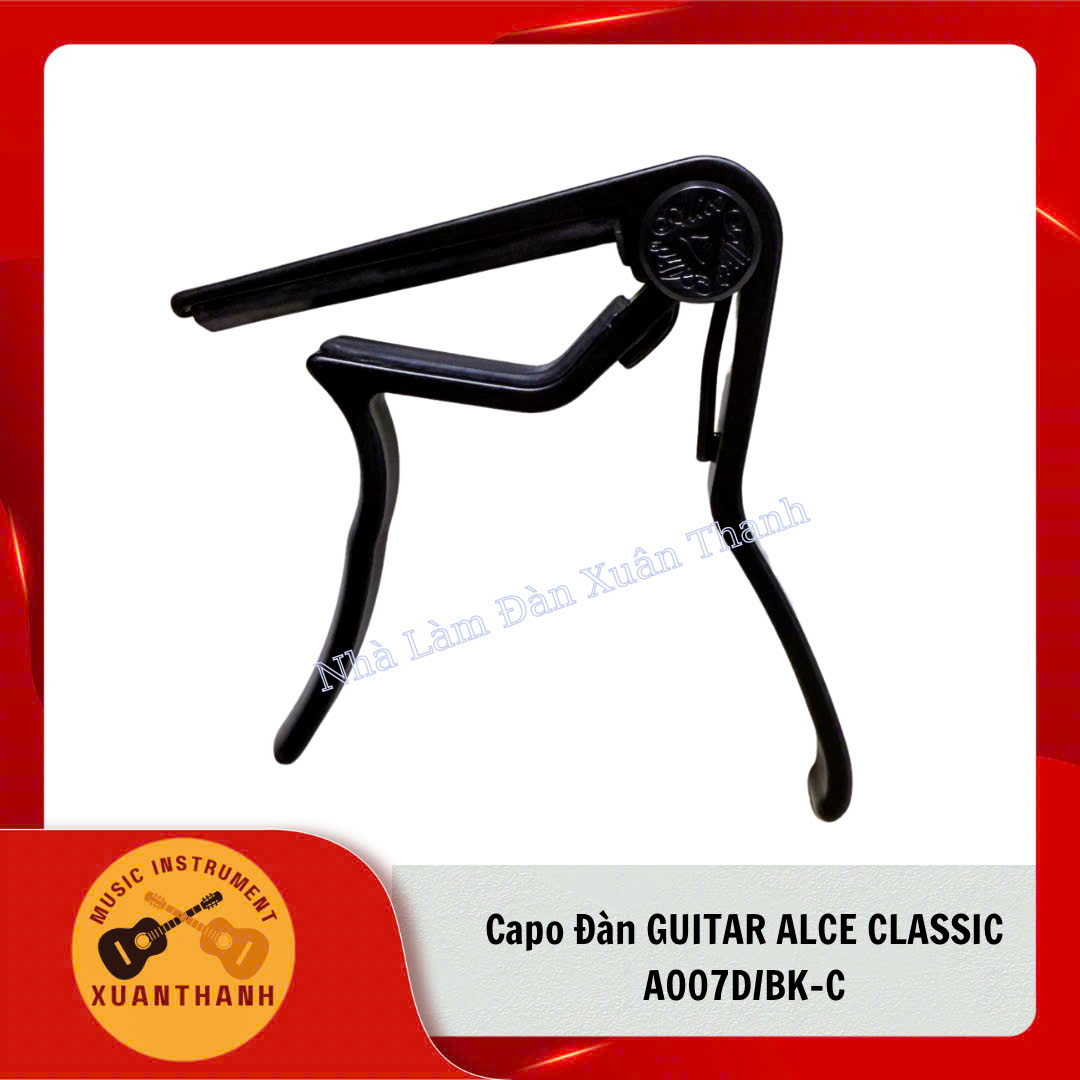 Capo Đàn Guitar Alice A007D/BK-C