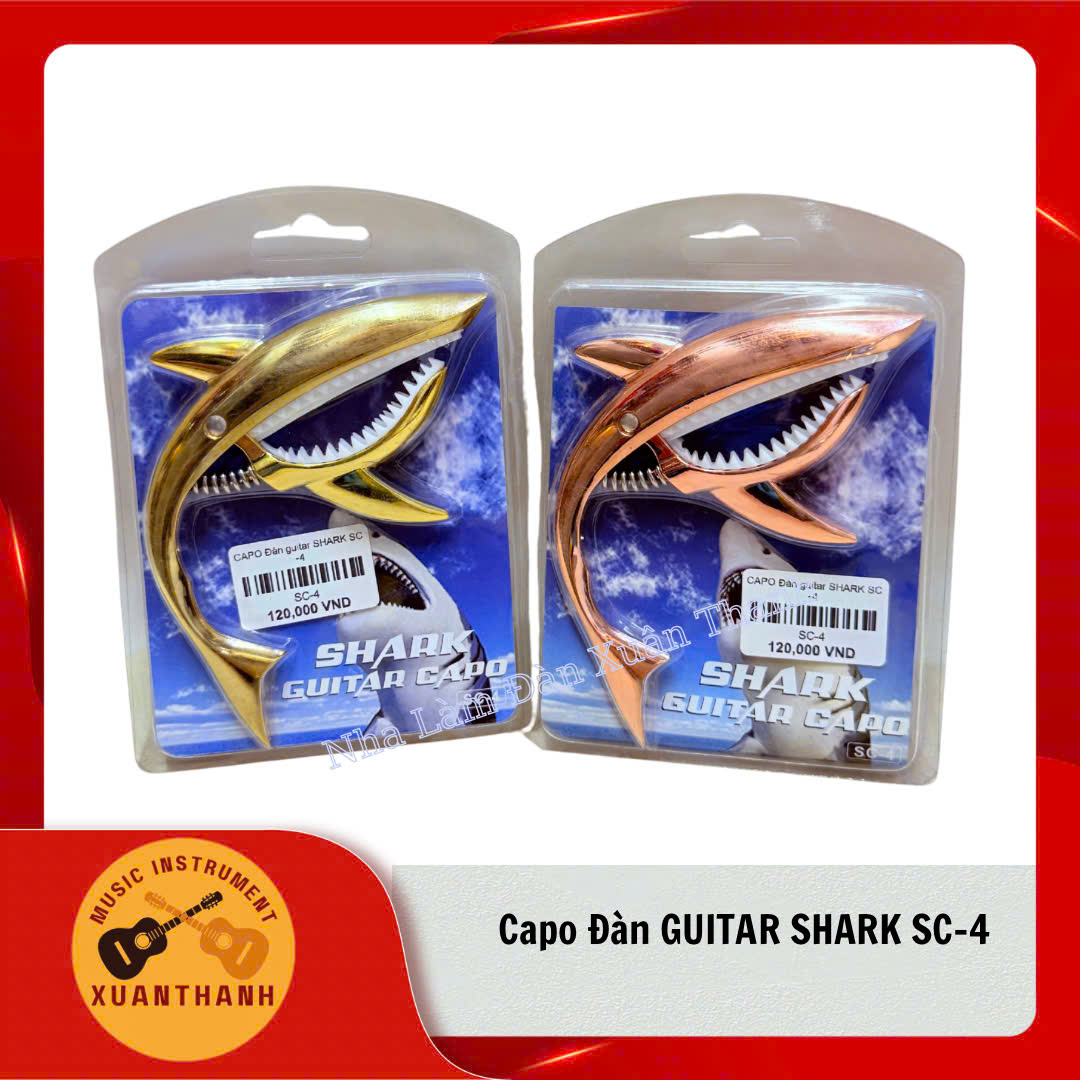 Capo Đàn Guitar SHARK SC-4