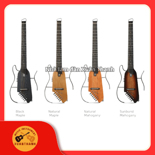 Đàn Guitar Silent Acoustic Donner HUSH-I Maple