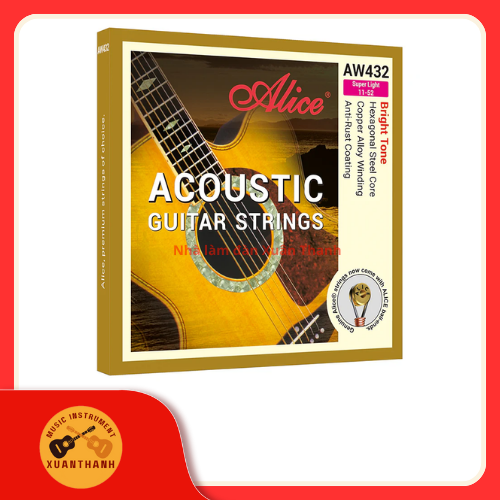 Dây Đàn Guitar Acoustic Alice AW432