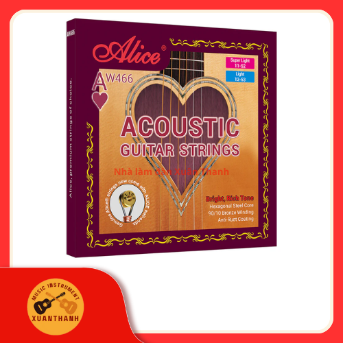 Dây đàn guitar Acoustic Alice AW466