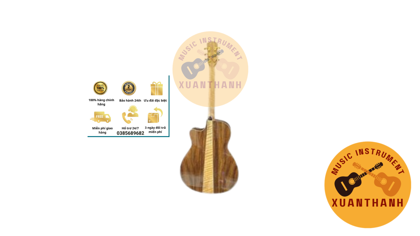 Đàn Guitar QUEEN’S AC – 203L ĐƯỢC GIA CÔNG ĐÓNG Ở VIỆT NAM