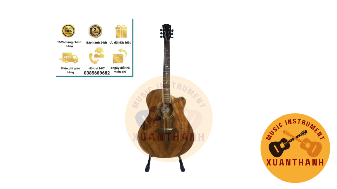 Đàn Guitar QUEEN’S AC – 208VIPF ĐƯỢC GIA CÔNG ĐÓNG Ở VIỆT NAM