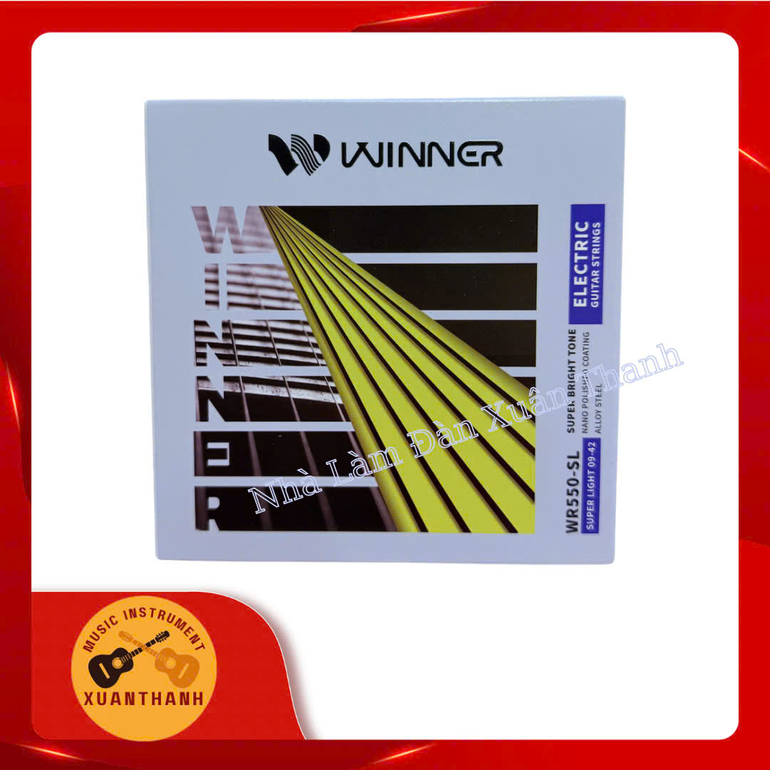 Dây Đàn Guitar WINNER Super Linght 09-42 Electric WR550-SL