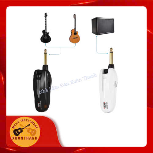  WALET Bộ Kết Nối Không Dây AROMA ARG-05 Cho Guitar, Bass Và Nhạc Cụ Điện